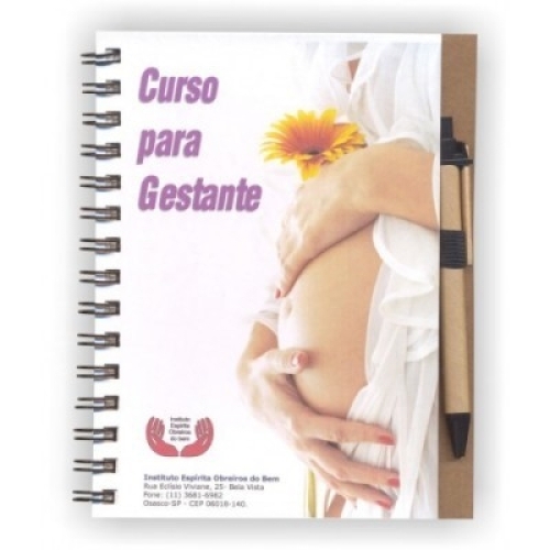 Caderno Ecologico com Caneta-CEC0138