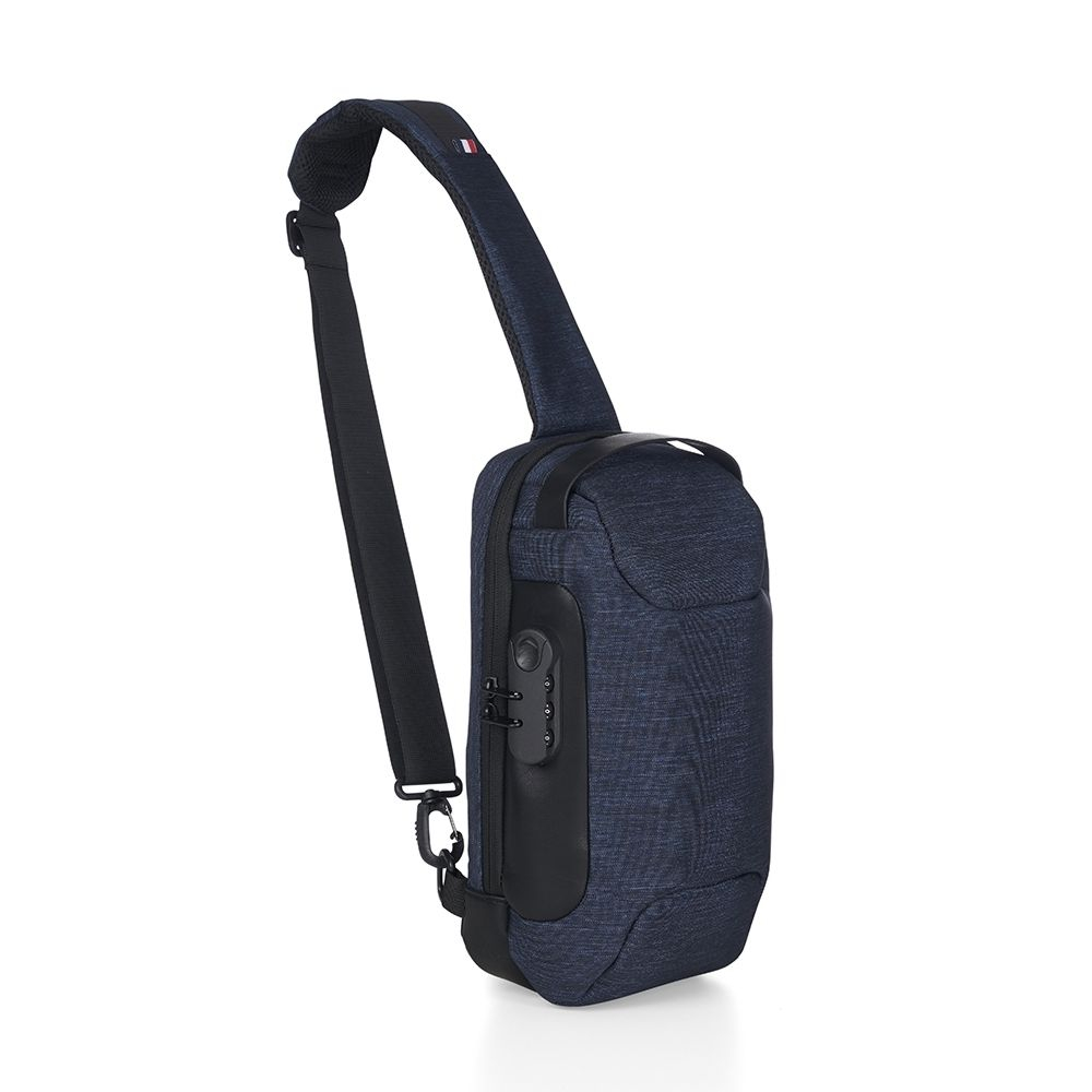 Mochila de Ombro USB Anti-Furto-04058X