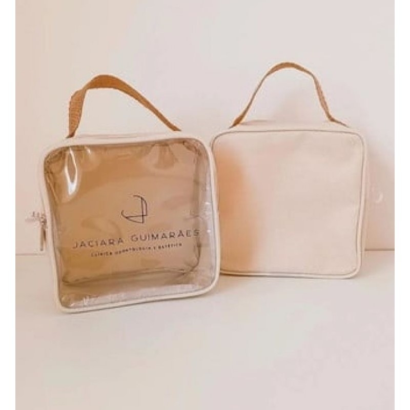 Necessaire em duratam com PVC-2409AL