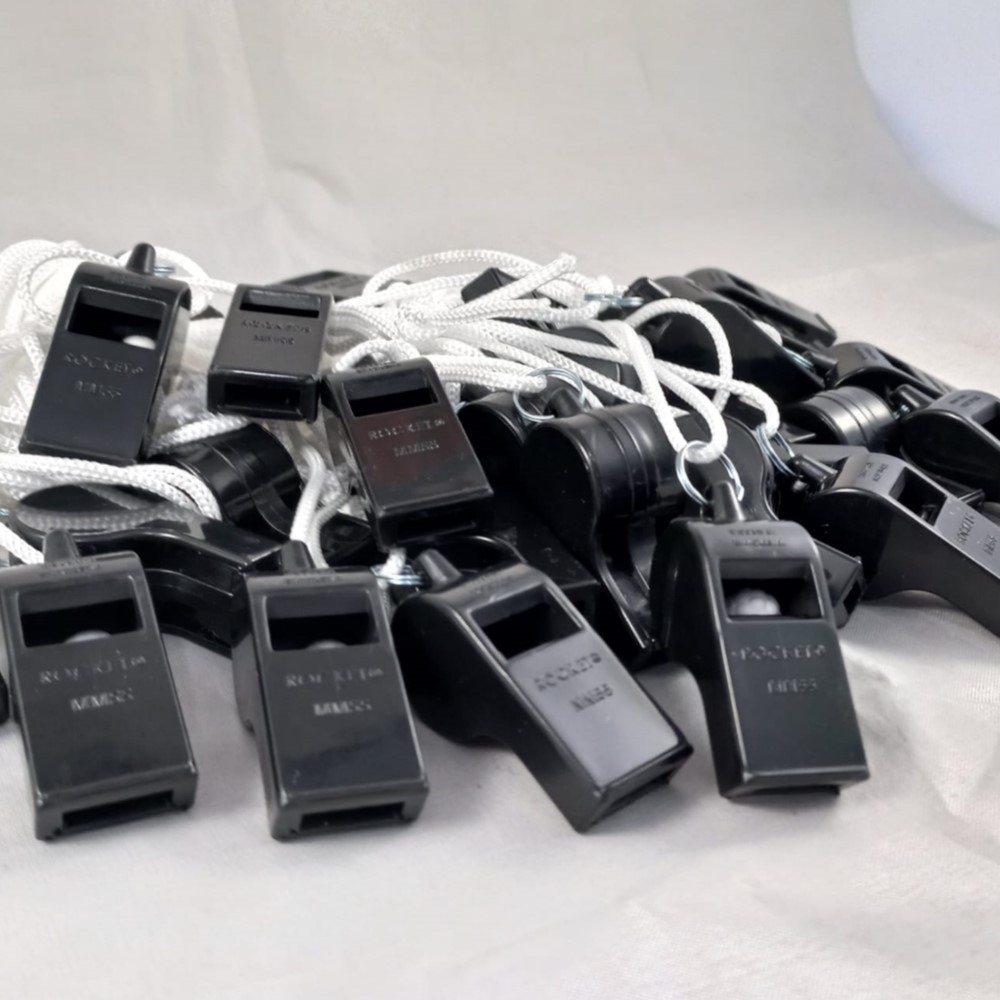 Apito Rocket com Cordão em Nylon-25031AP