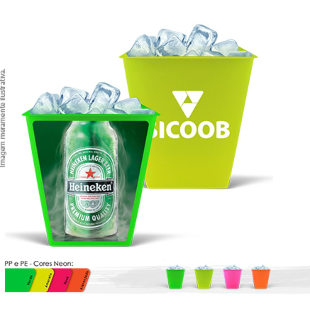 Balde de Gelo Retangular 