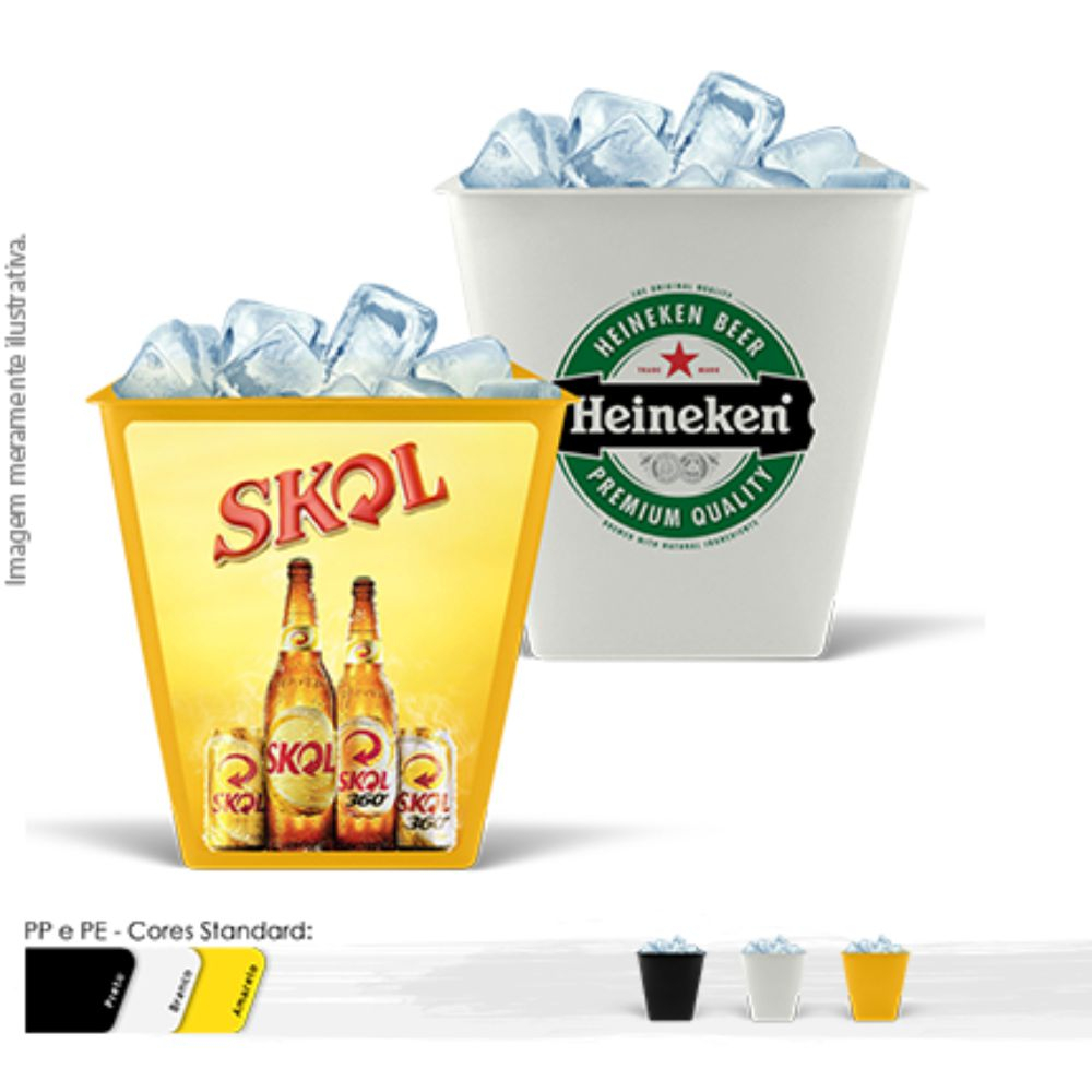 Balde de Gelo Retangular 