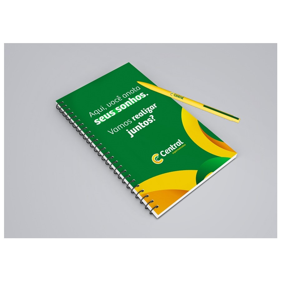 Caderno Capa Dura 100 Folhas-03051CB