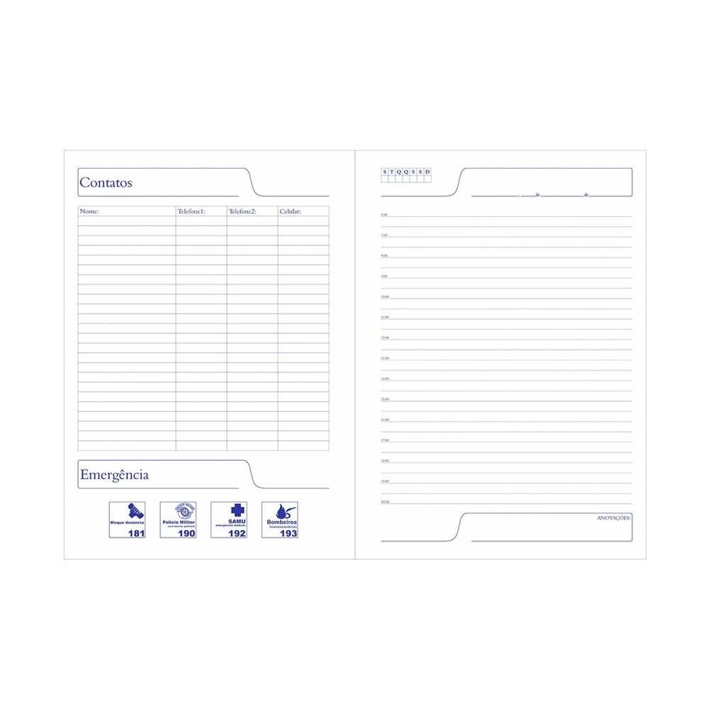 Caderno de Negócios Permanente