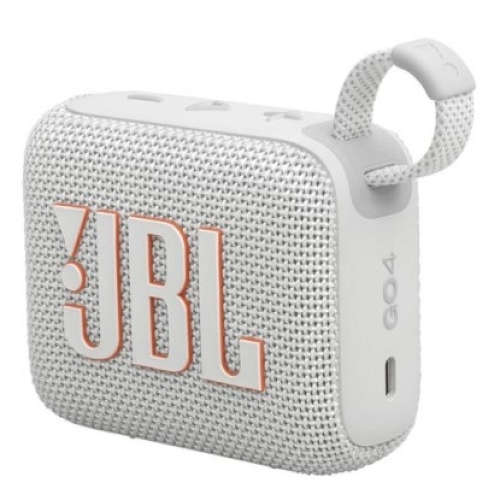 Caixa de Som Bluetooth JBL Go 4 Branca-863JBL