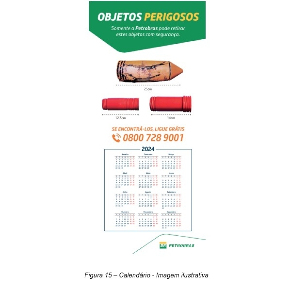 Calendário parede /folhinha-08051ADE