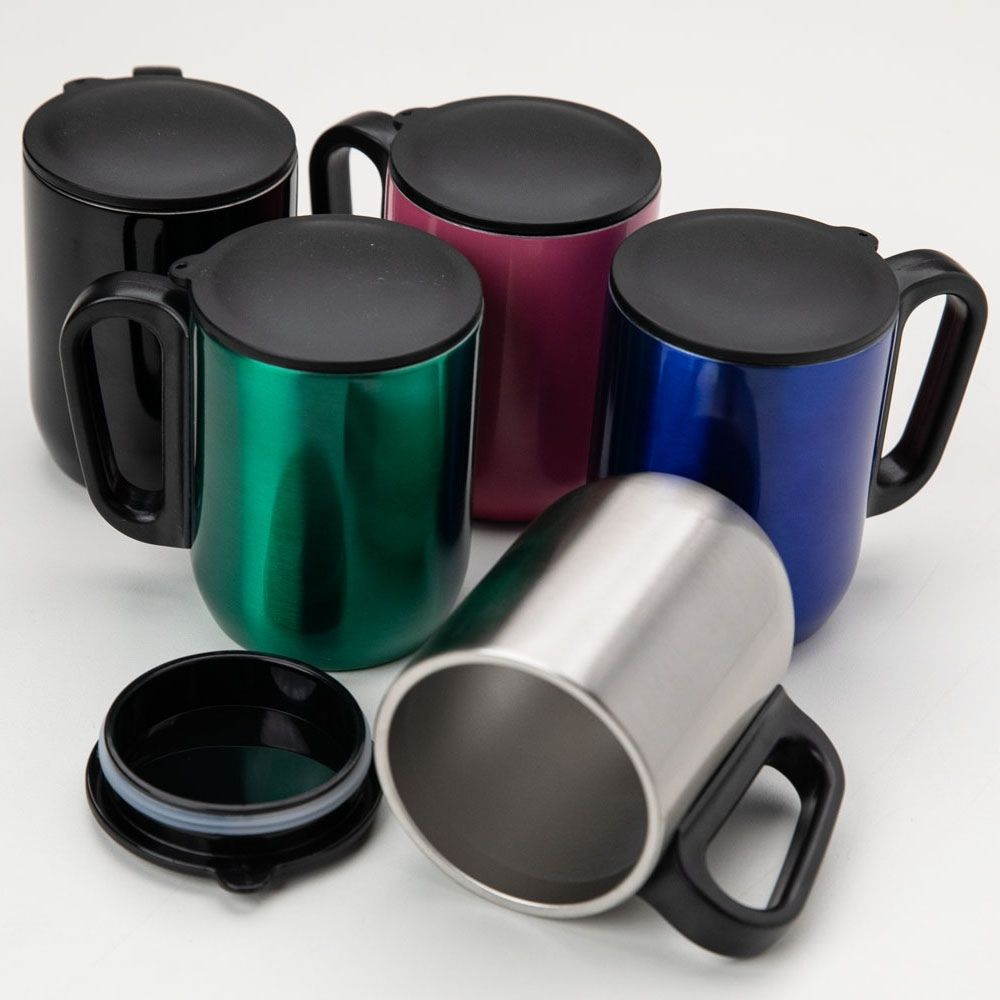 Caneca Inox Parede Dupla 250 ml-18622x