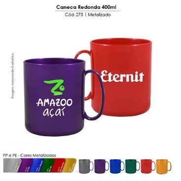 Caneca redonda 400ml-275BB