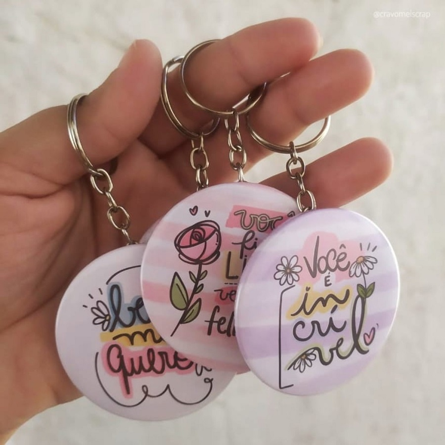Chaveiro Botton Personalizado-28031AI