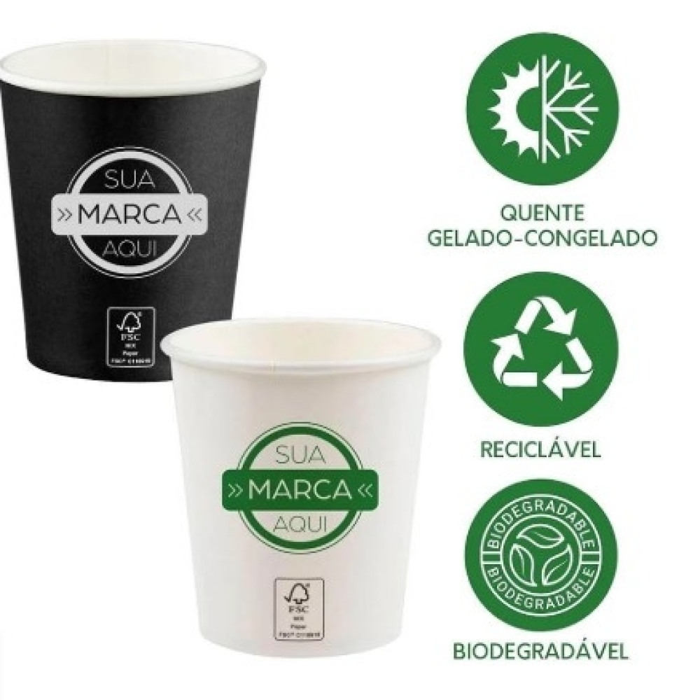 Copo Papel Branco Personalizado-071AP