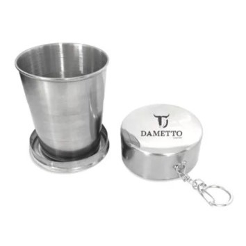 Copo Retrátil Aço Inox-06041NB