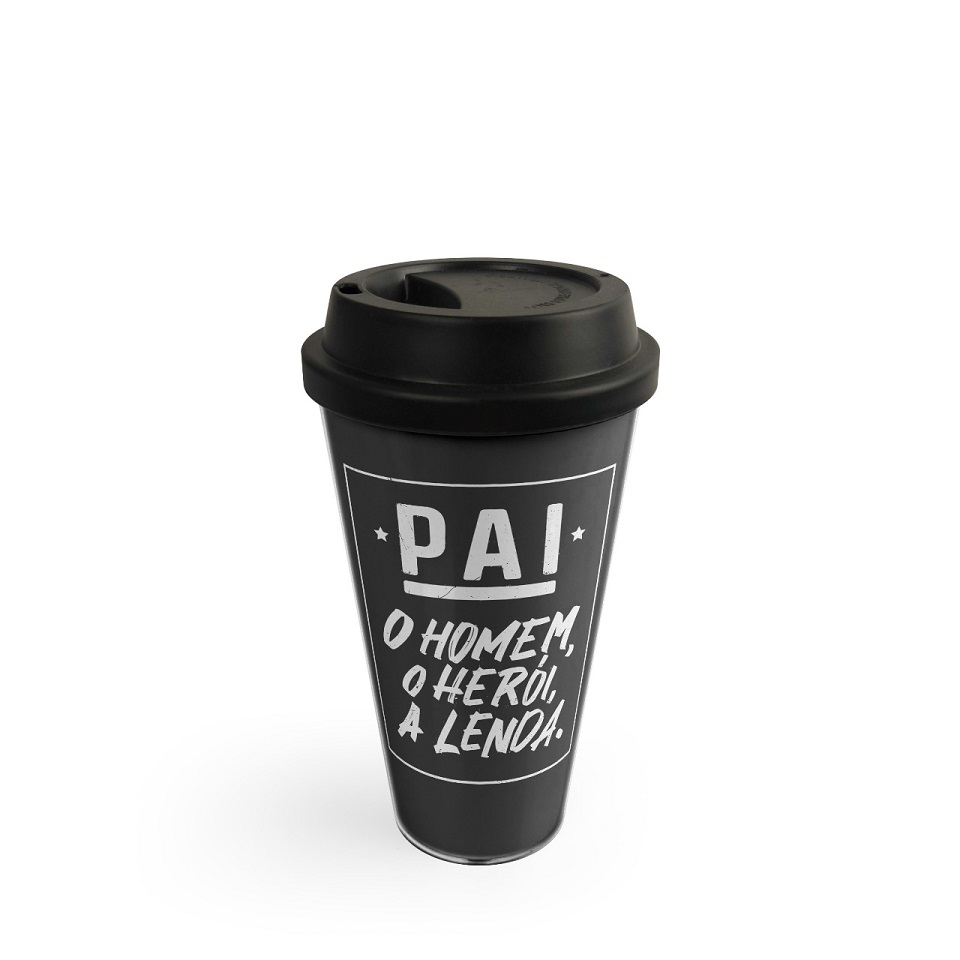 Copo com Tampa 450ML-08071FG