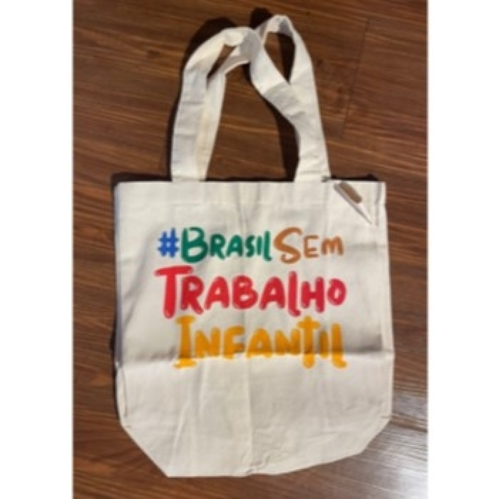 Ecobag em algodão cru-0906ALE