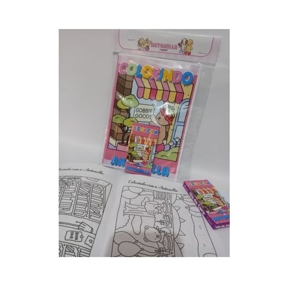 Kit Livro de Colorir + Canetinha-05091EC