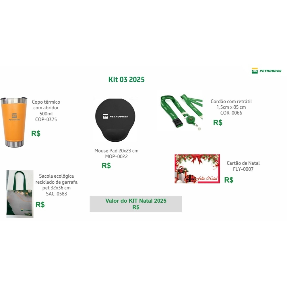 Kit petrobras 03-0209Kit03