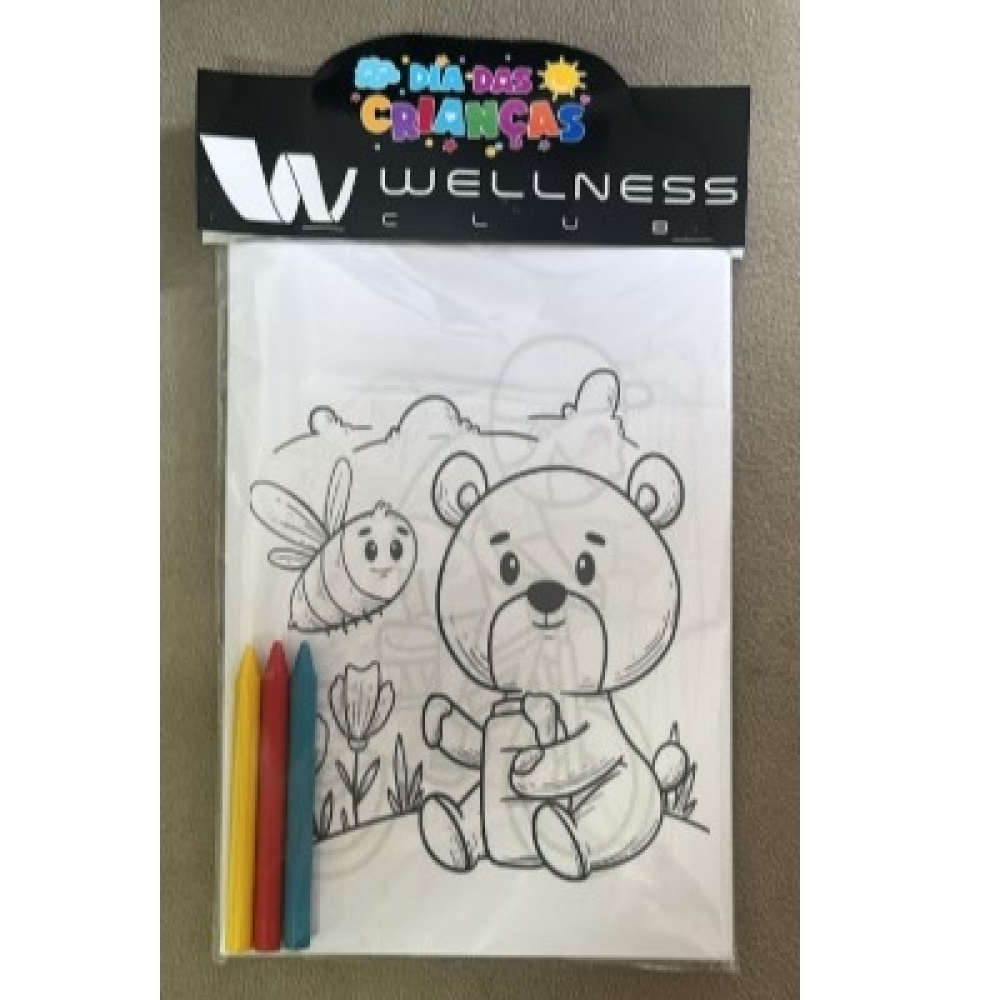 Kit pintar +giz de cera -1009EC