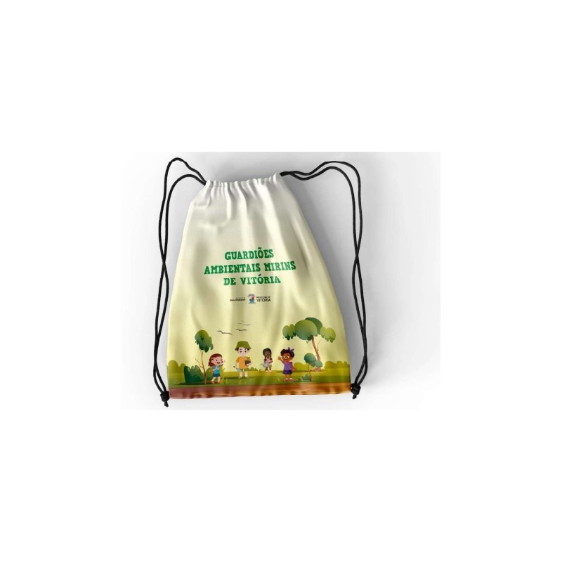 Mochila saco em poliéster-21054AL