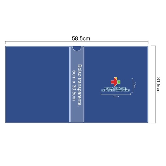 Pasta Fichário Personalizada-24021RP