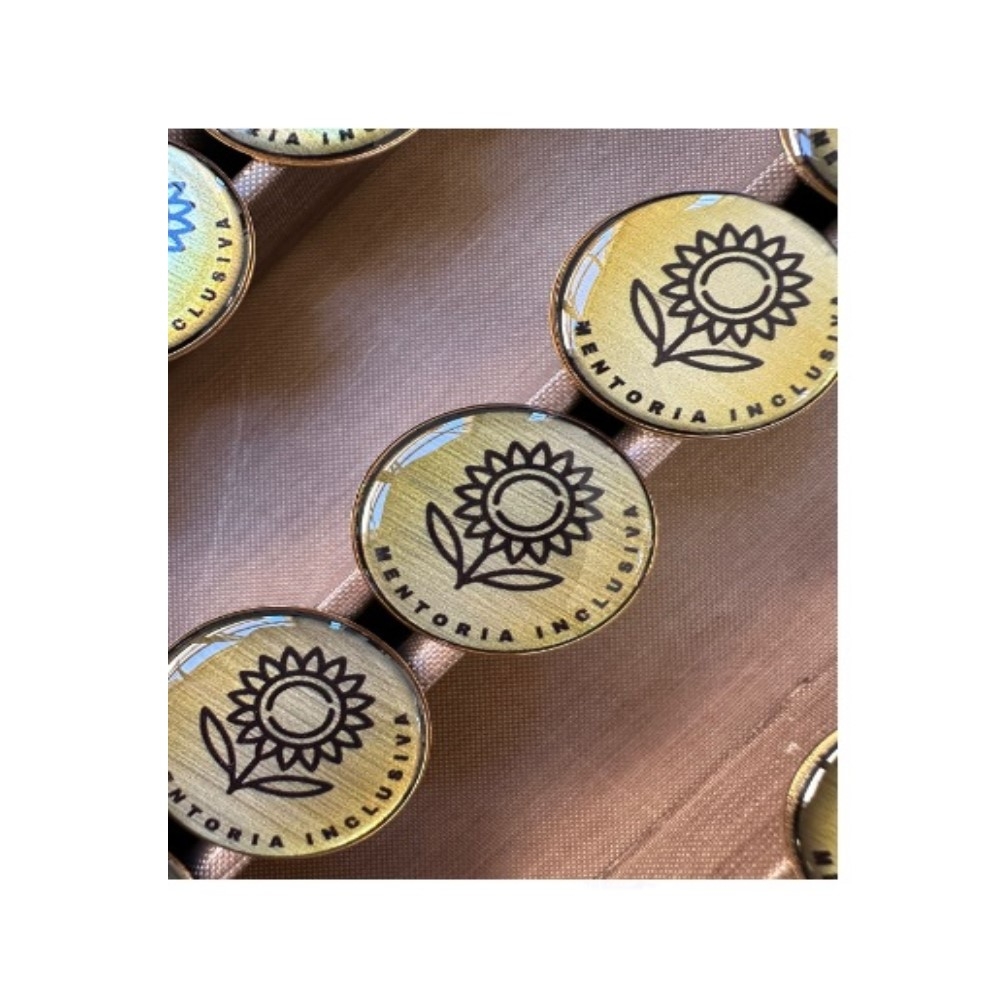 Pin redondo metal -11091NB