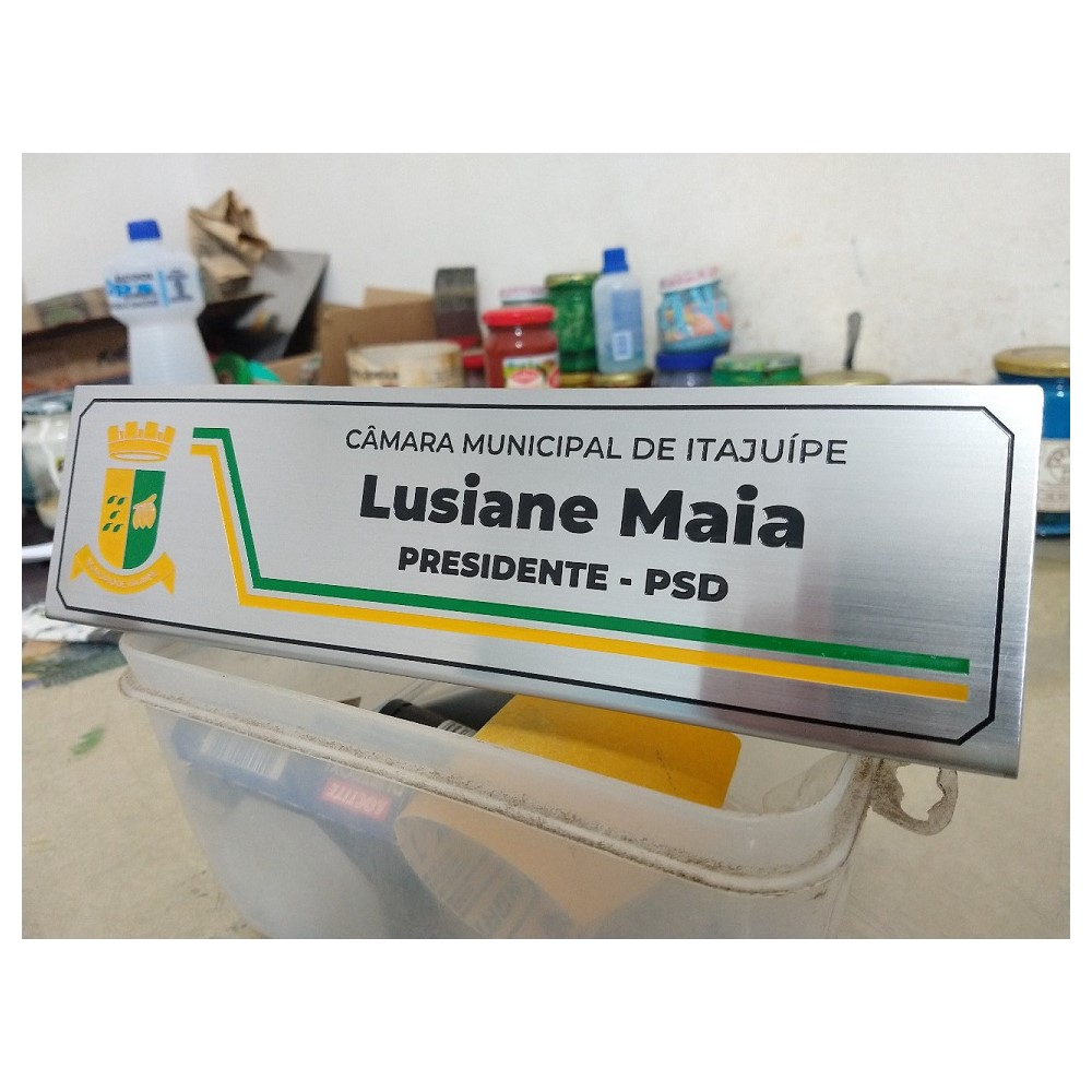 Placa de Identificação de Mesa-19041PI