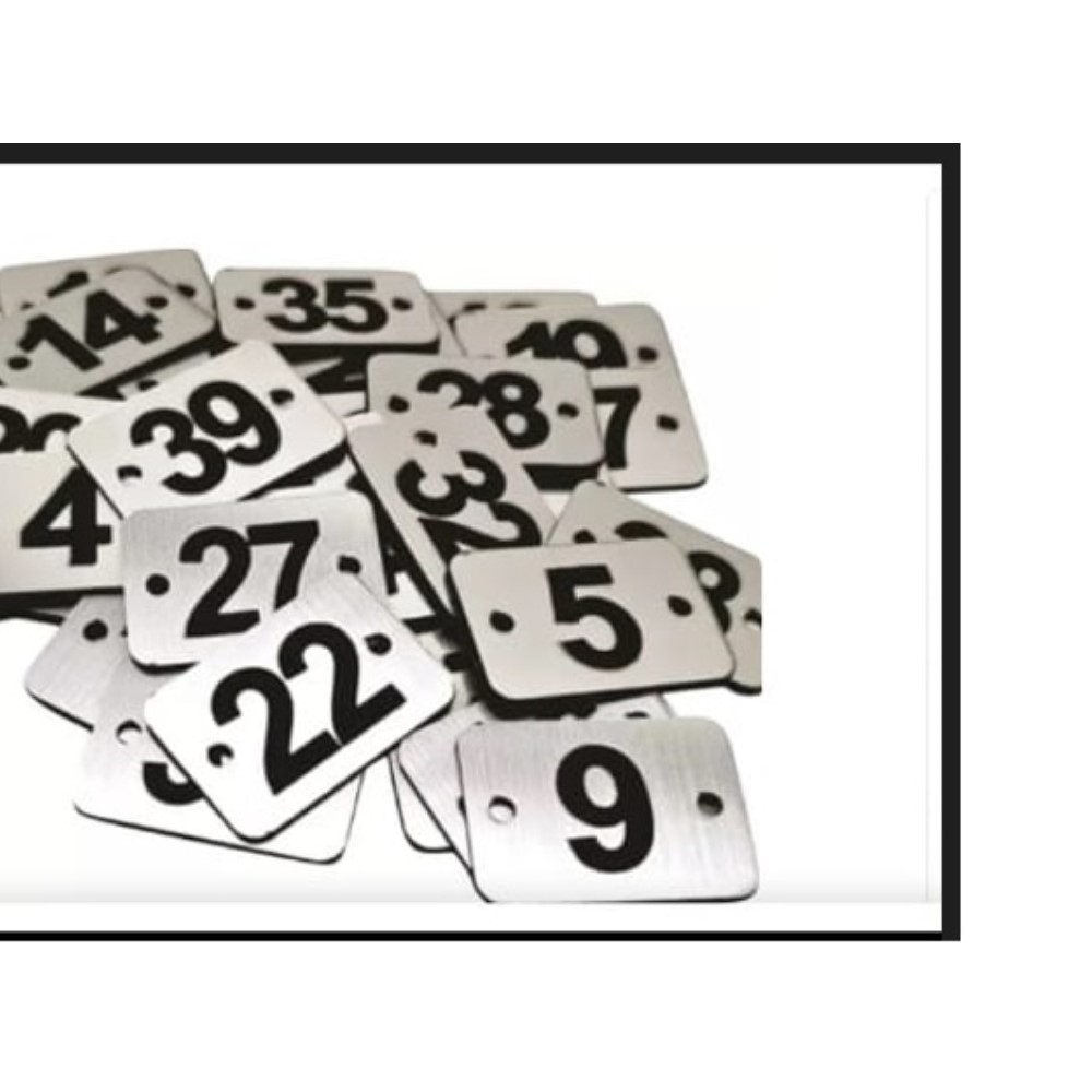 Plaquinha de metal -03071IP