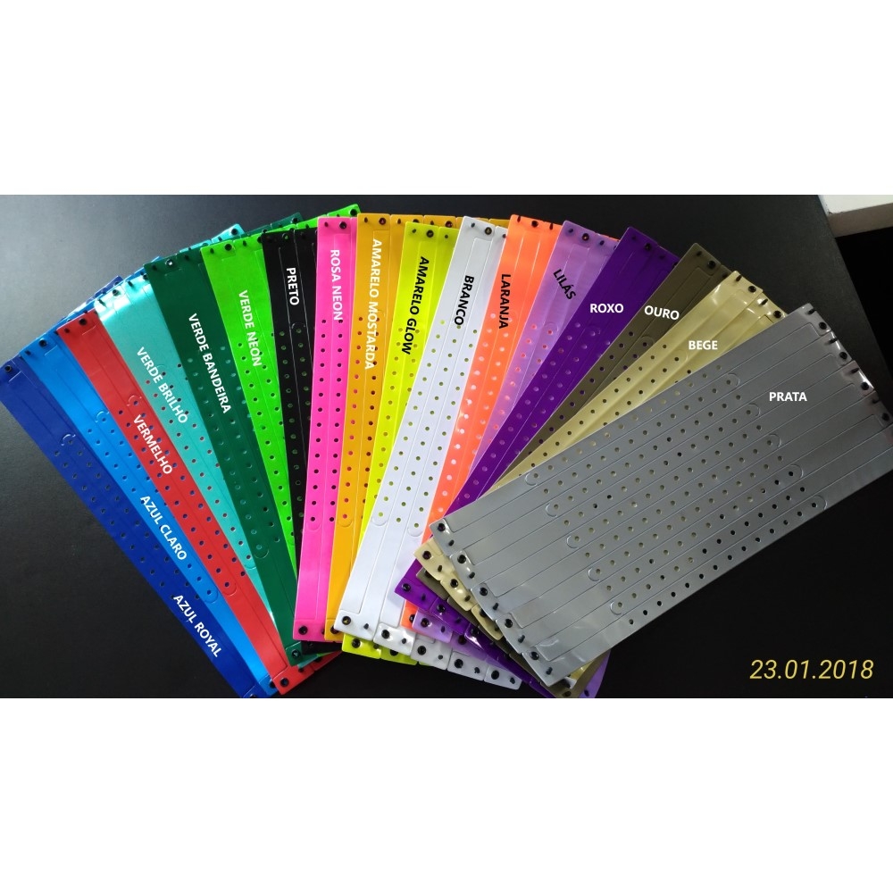 Pulseira Vinil Slim -10051PV 