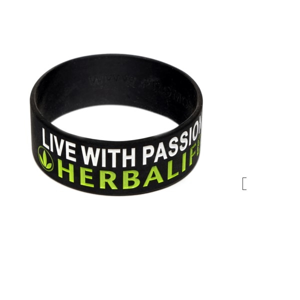 Pulseira de silicone larga -1501PB