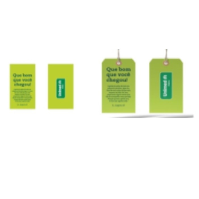 Tag com furo -19041GC