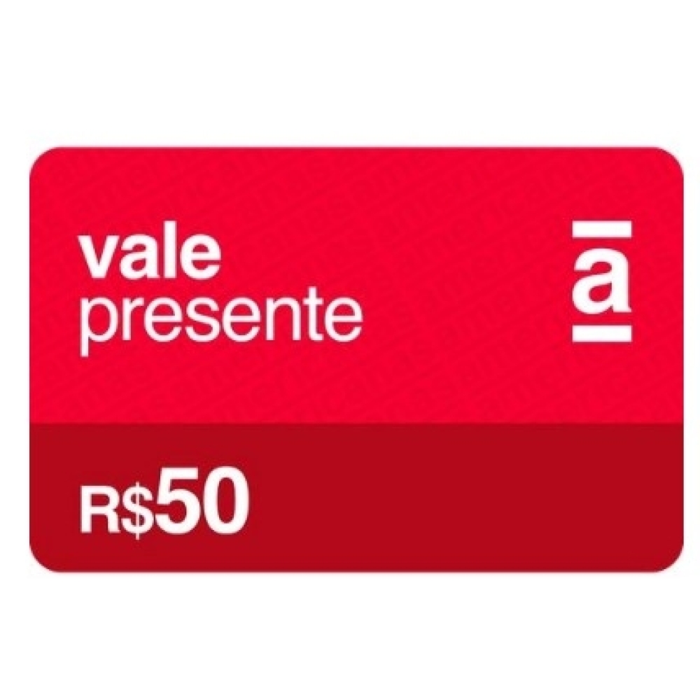 Vale-Presente Americanas - R$50 (Virtual)-568AM