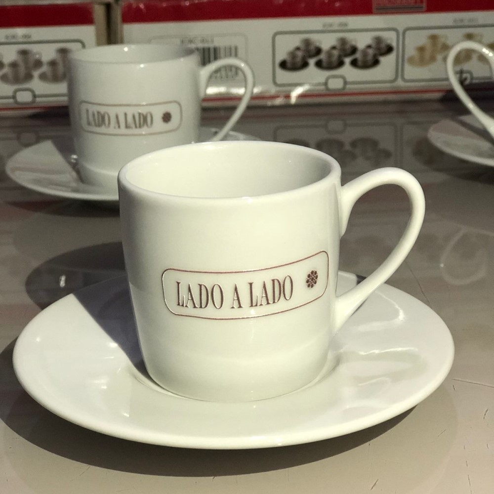 Xícara com pires-186EC