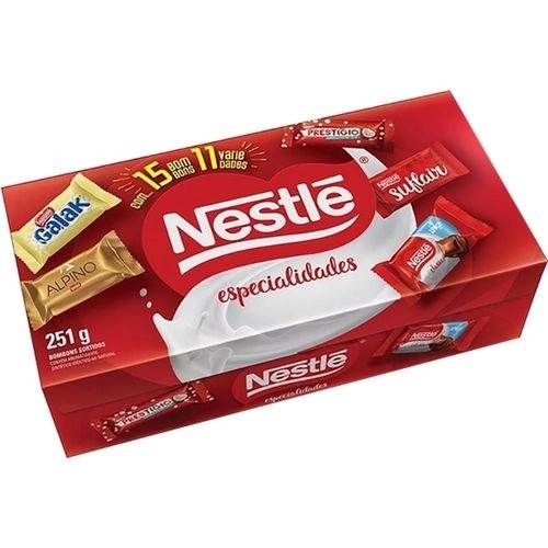 Caixa de bombom Nestlé