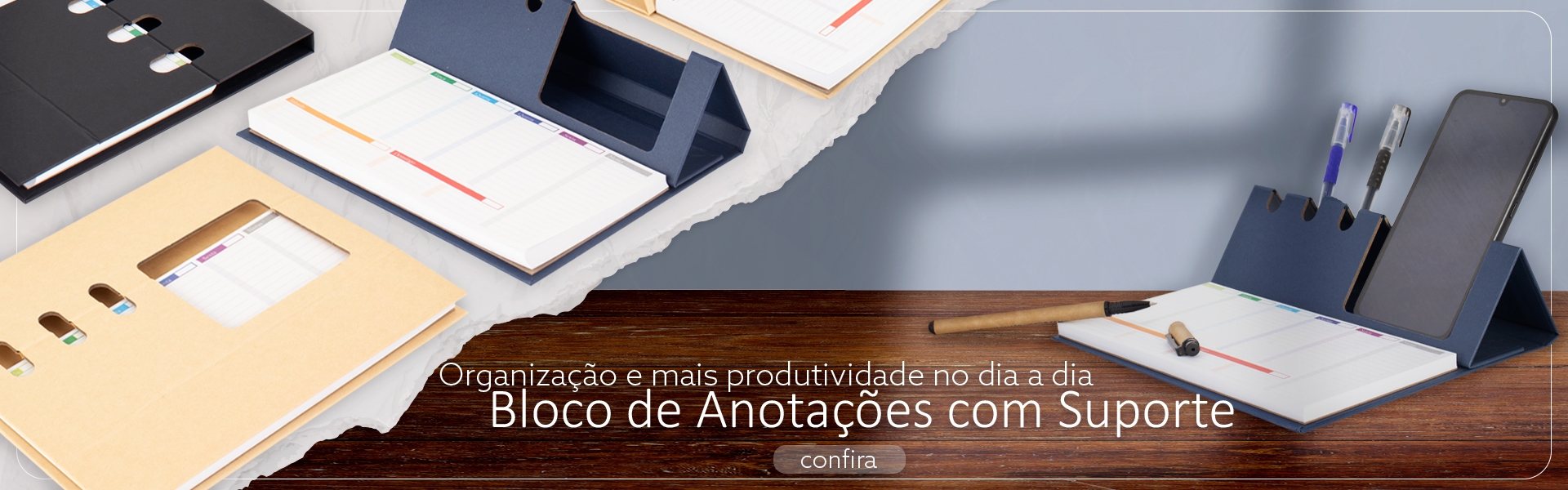 BLOCO DE ANOTAÇÃO COM SUPORTE